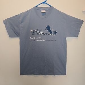 Port and Company Blue Short Sleeve Tee